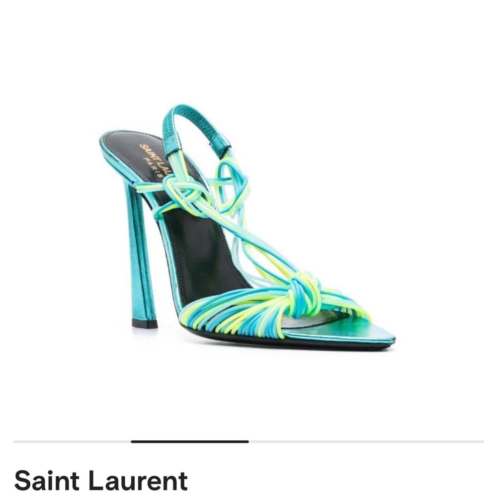 Saint Laurent 120mm strapping stiletto sandal. Brand new ! Original $1300.